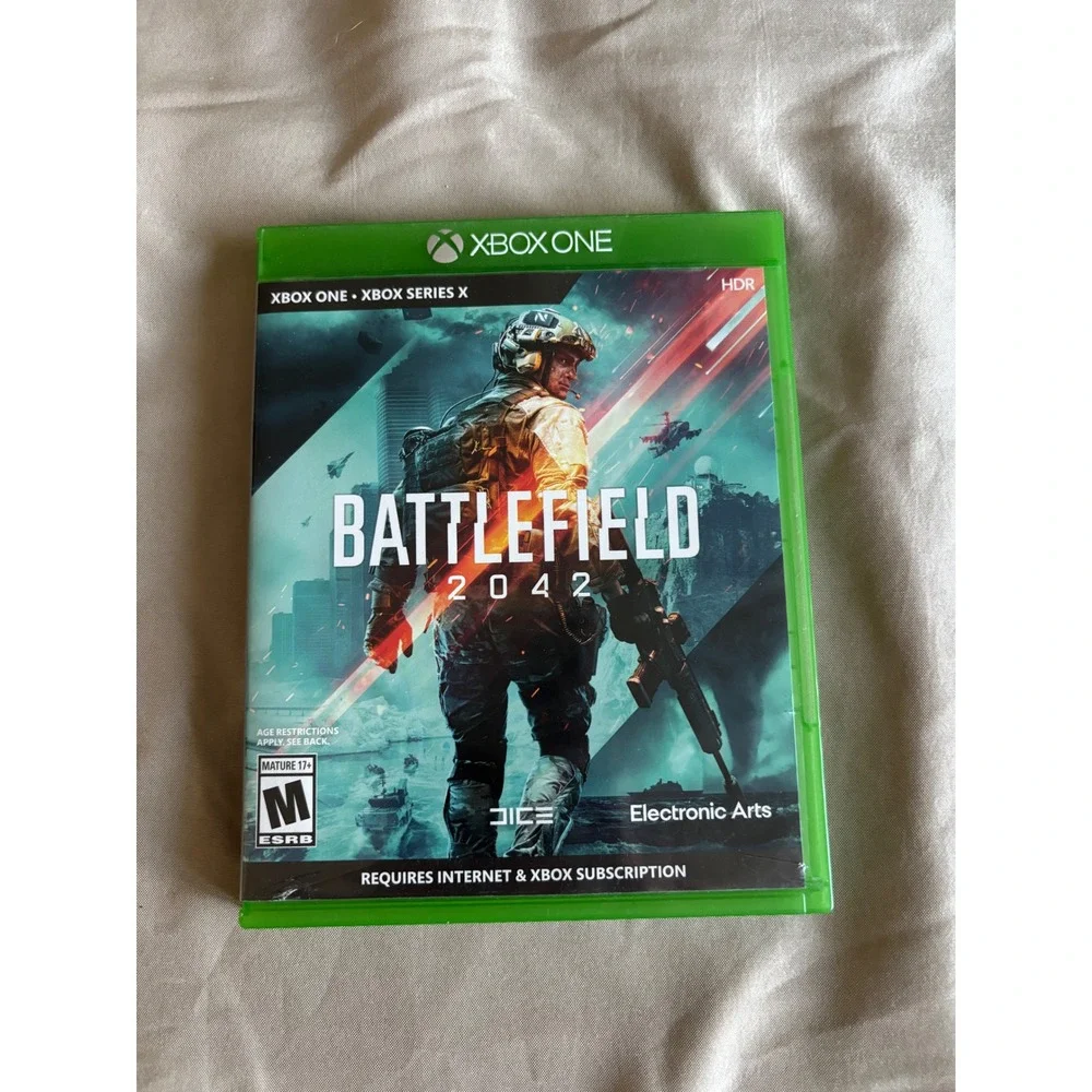 Battlefield 2042 Xbox One Xbox Series X Video Game EA DICE 2021 Physical Disc